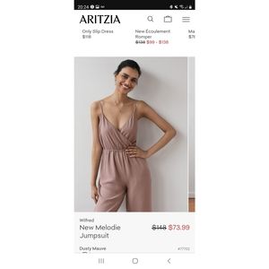ISO Aritzia Melodie dress Size S